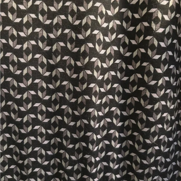 📦Bundle for $5! Lularoe XL midi jersey dress 3/4 sleeve black gray print - Picture 2 of 3